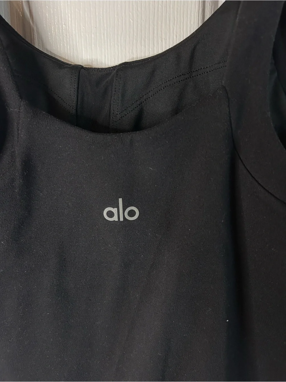 ALO Yoga Built-In Shelf Bra Tank- Black/ Size Small